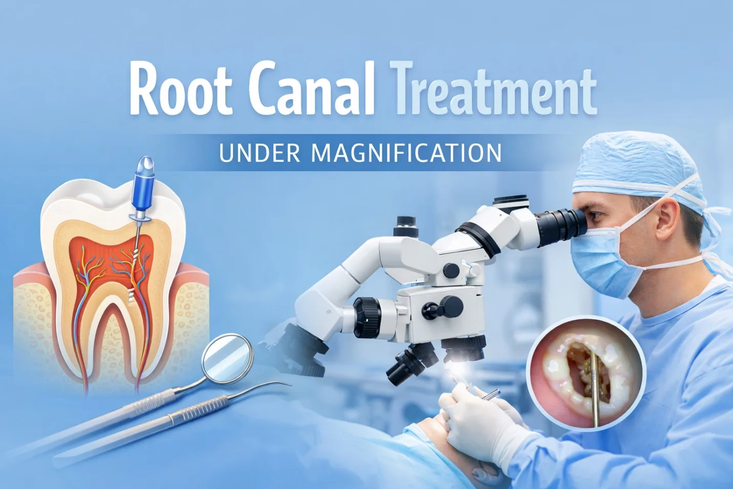 Read more about the article Root Canal Treatment Under Magnification