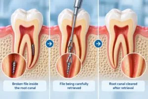 Read more about the article Broken File During Root Canal: What It Means for Your Tooth