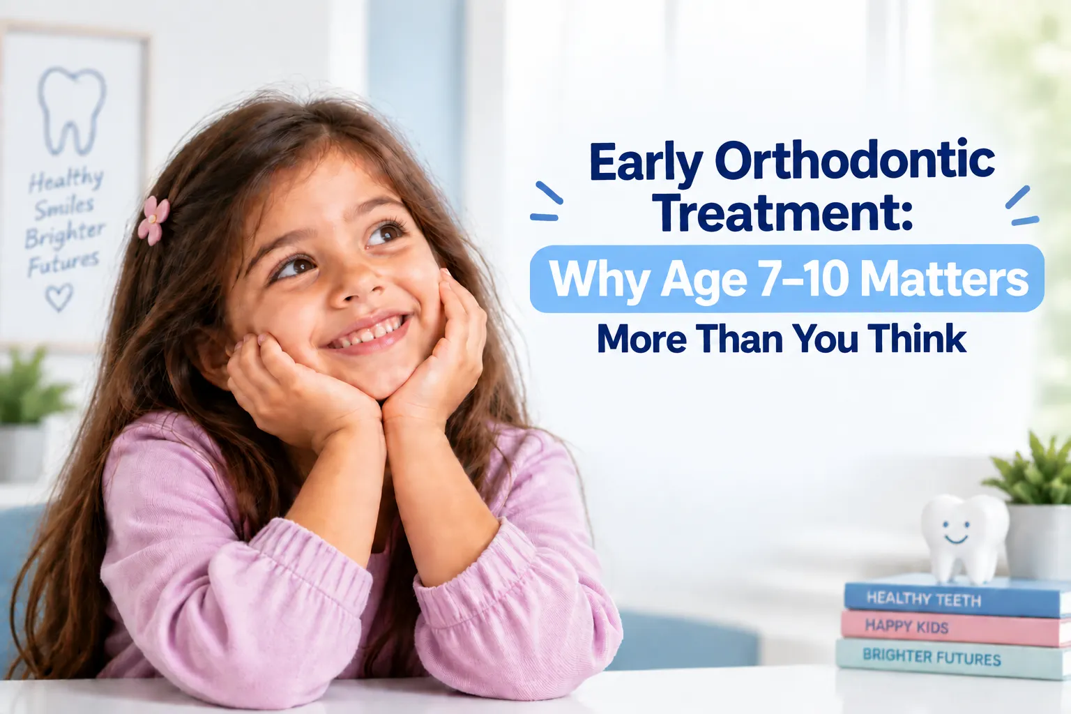 You are currently viewing Early Orthodontic Treatment: Why Age 7–10 Matters More Than You Think